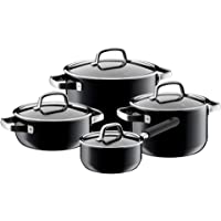 WMF FUSIONTEC 05.1485.5290 Kit de cacerolas 4 Pieza(s) - Kits de cacerolas (Negro- Hierro Fundido- Acero Inoxidable…